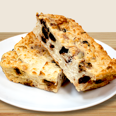 Cherry Lemon Ricotta Kugel