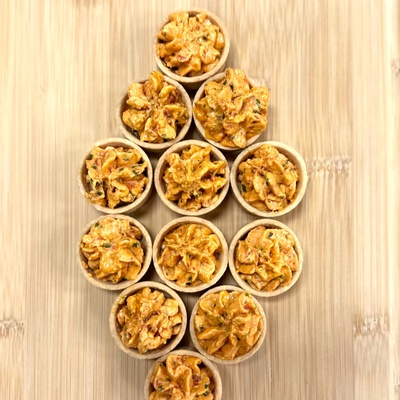 Mini Sundried Tomato and Goat Cheese Tarts