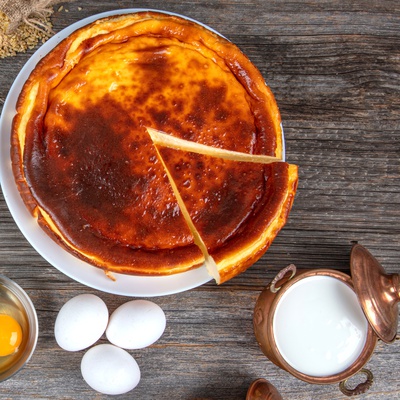 Basque "Burnt" Cheesecake