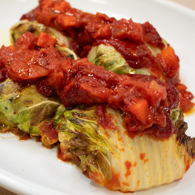 Vegan Stuffed Cabbage