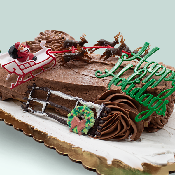 Bûche De Noël Yule Log
