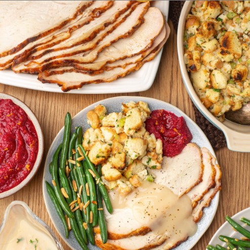 Hand-Carved Turkey Dinner