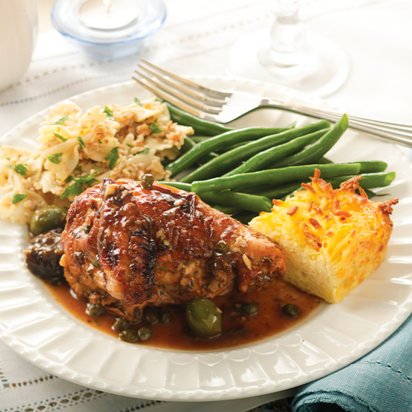 Chicken Marbella Plate