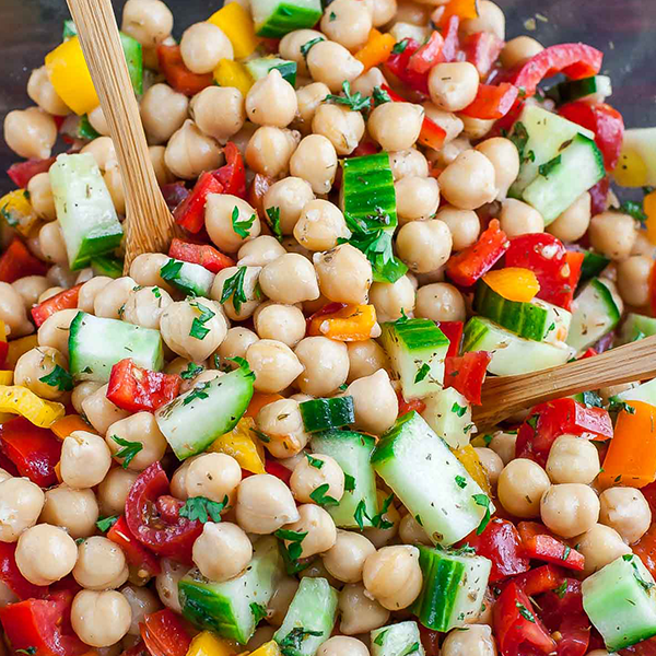 Chopped Chickpea Salad