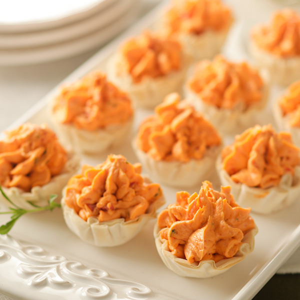 Mini Sundried Tomato and Goat Cheese Tarts