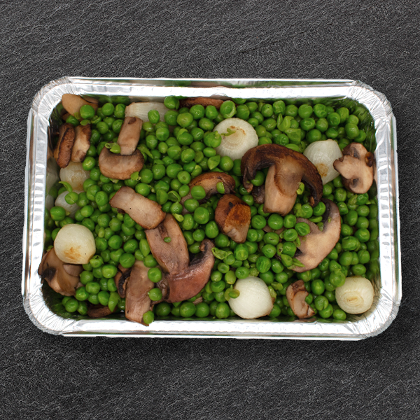 Peas, Mushrooms, & Pearl Onions