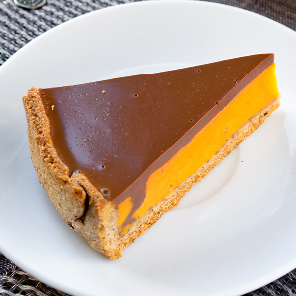 Pumpkin Ganache Tart