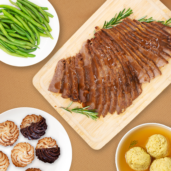 Roast Brisket with Gravy Box