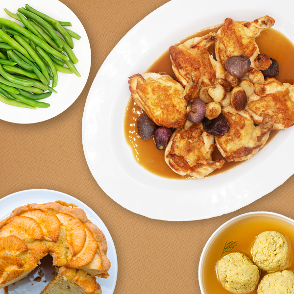 Roasted Chicken Au Jus Box