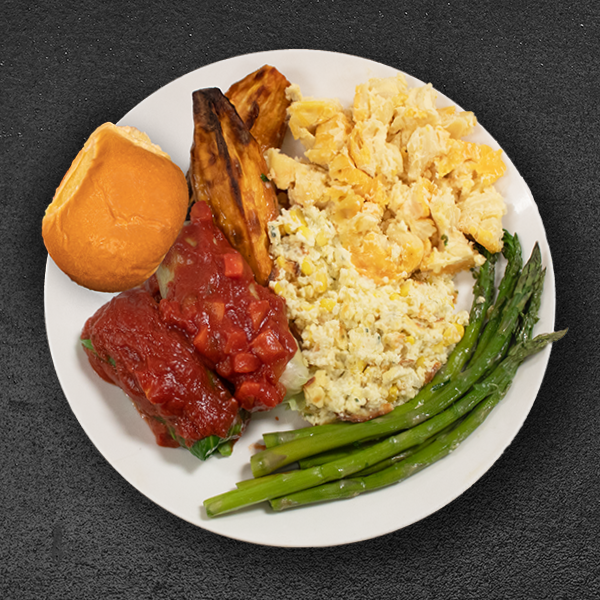 Easter Vegetarian Plate